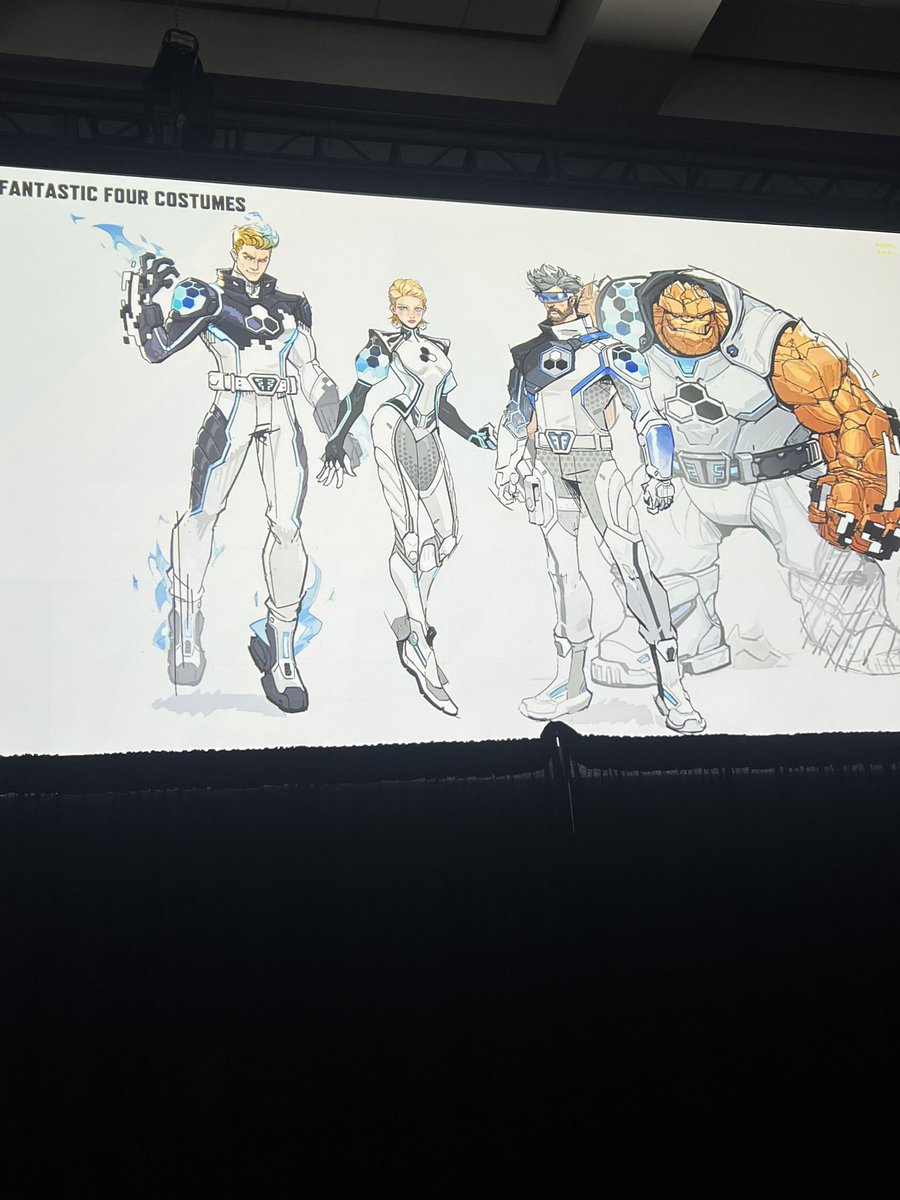 redly_andy's tweet image. I’ve been itching to make a future foundation Johnny drawing with blue flames ever since I saw the nameplate. I think it’s time for that 🙂↕️