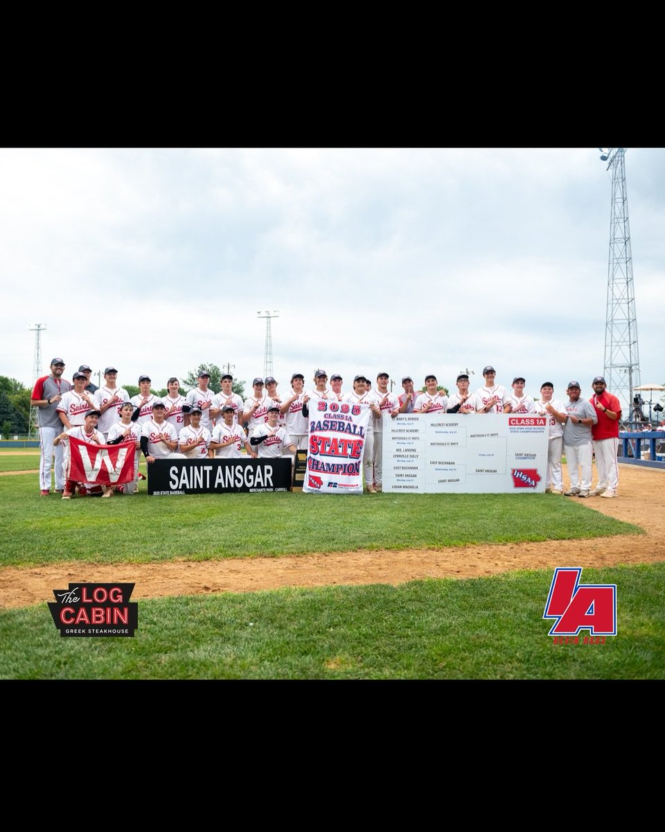 wrowclif's tweet image. Apparently Saint Ansgar boys just won State Baseball.
Patriots in control.