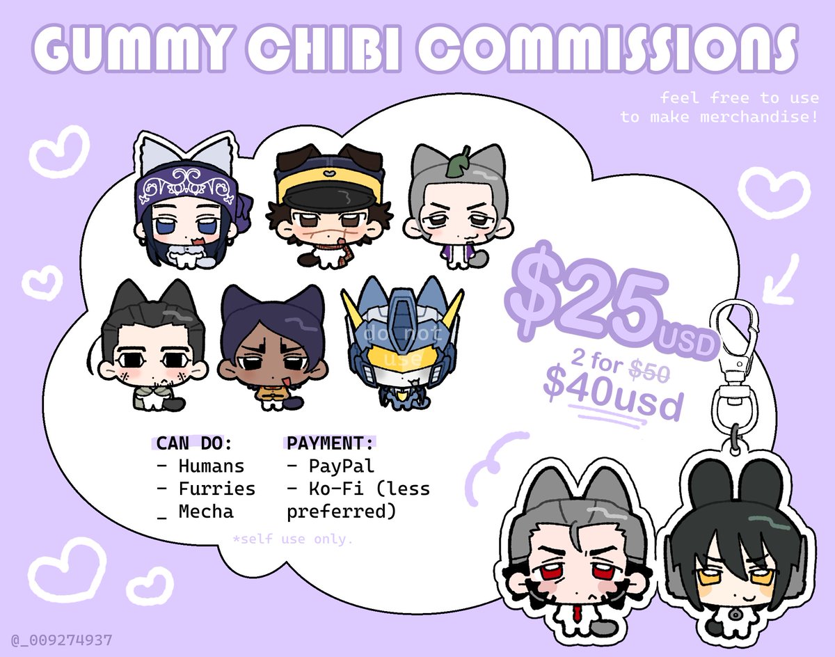 _009274937's tweet image. get 2 for $40 instead of $50! if you want to turn your #yumeship into keychains, please consider reaching out to me
(sorry for posting again) #oc #yumetwt #selfship #tfoc #furryartwork
