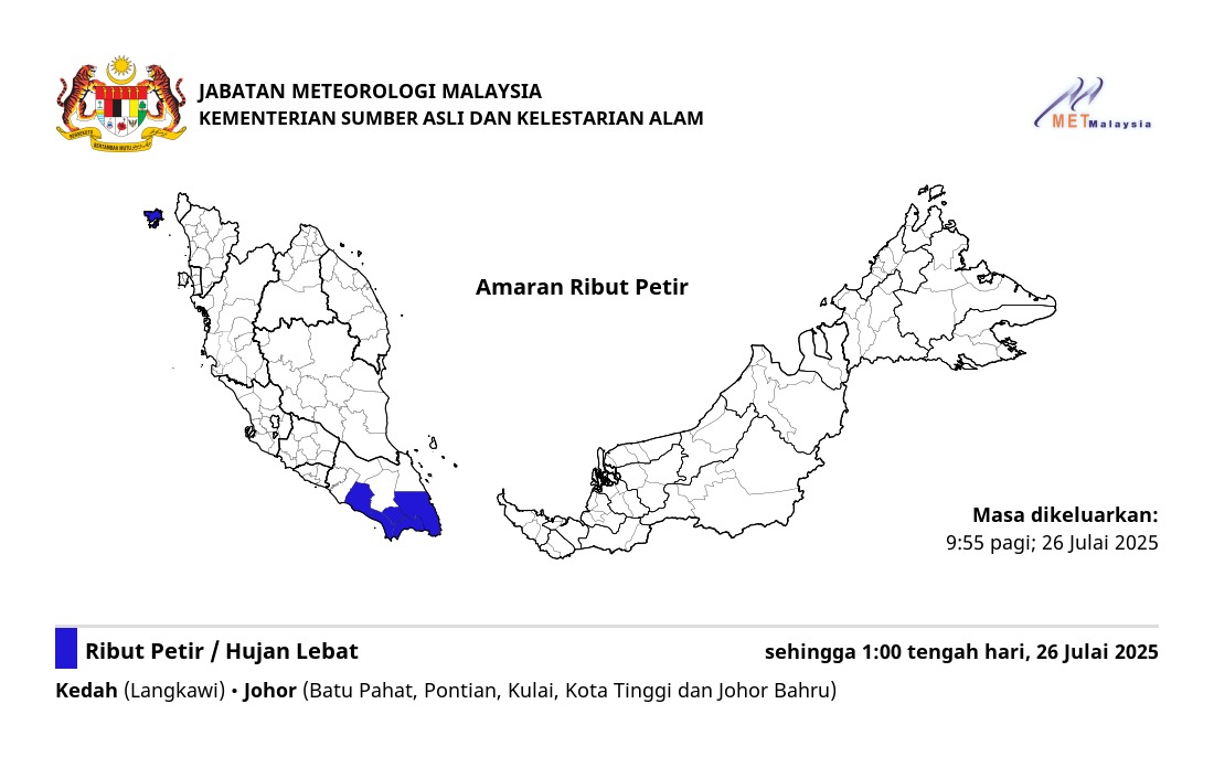 metmalaysia's tweet image. AMARAN RIBUT PETIR. ⛈⛈⛈
#ributpetirmetmalaysia
#metmalaysia
#NRES
#MalaysiaMadani