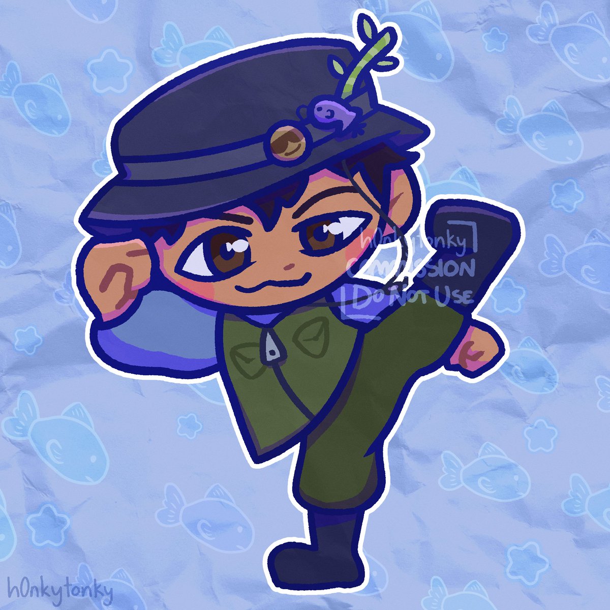 h0nkytonky's tweet image. chibi for @SynCynaticPo B)
#VGenComm #commissionsopen