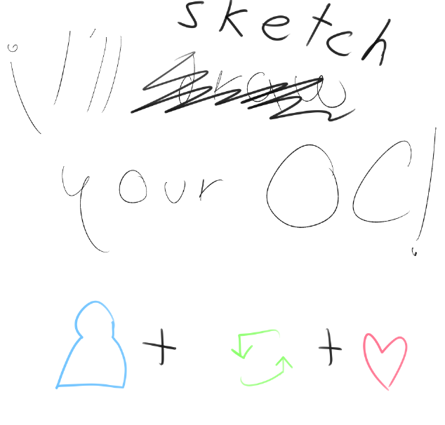 kydanartist's tweet image. I will sketch some cute ocs! :3
