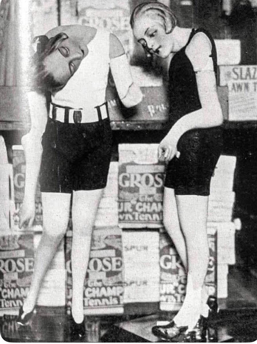 alliharvard's tweet image. wax mannequins during a heatwave, 1929