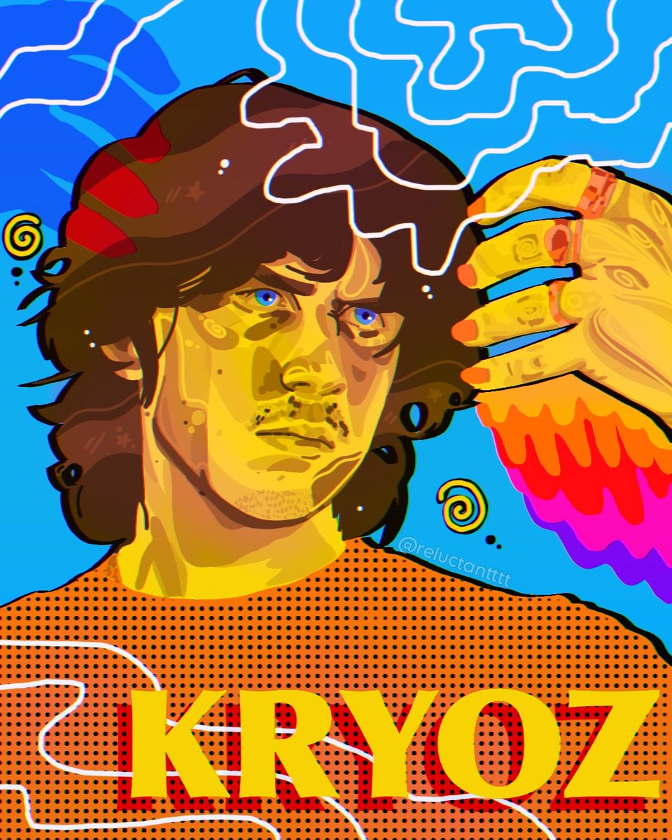 reluctantttt's tweet image. Happy birthday @KryozGaming ! 🧊
( #frousetwt , #kryoz , #art )