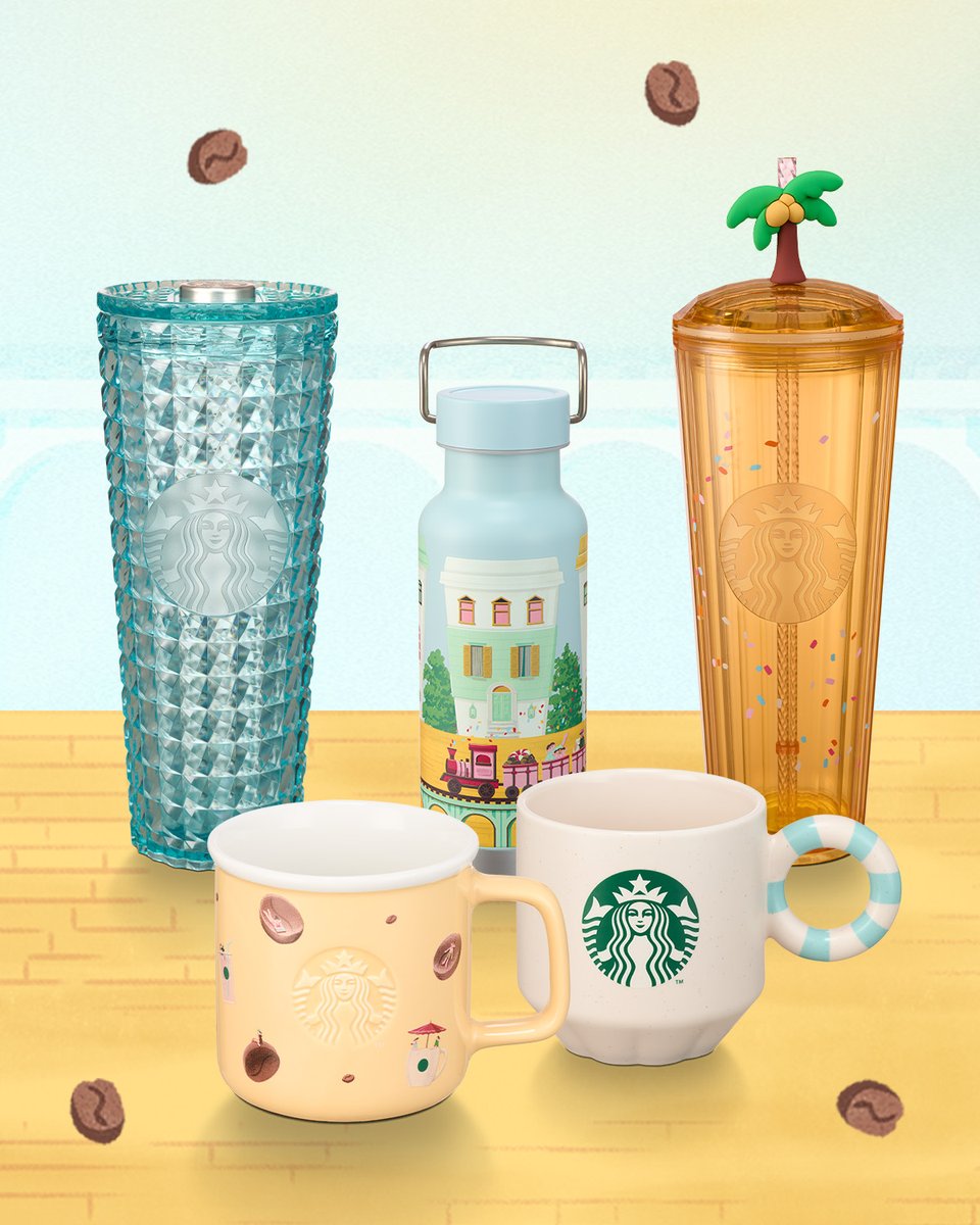 Enter a world where coffee dreams come alive. ☁️✨

Introducing the Surreal Coffee World collection - pink, mint, and off-white pieces to fuel your whimsical adventures. 💖🌿☁️

Available in-store and online via Official Lazada Flagship Store.