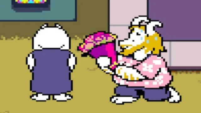 crimsonorbts's tweet image. the dreemurr household if getting into doomed relationships was a job