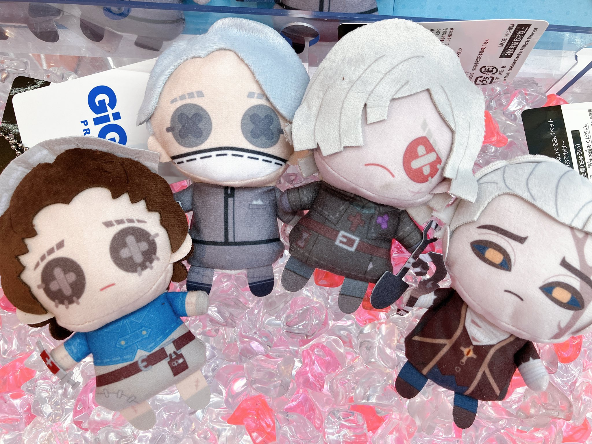 第五人格 GiGO 休日のおでかけ ぬいぐるみパペット　アクスタ　8種セット GiGOイオンモール浦和美園 on X: 