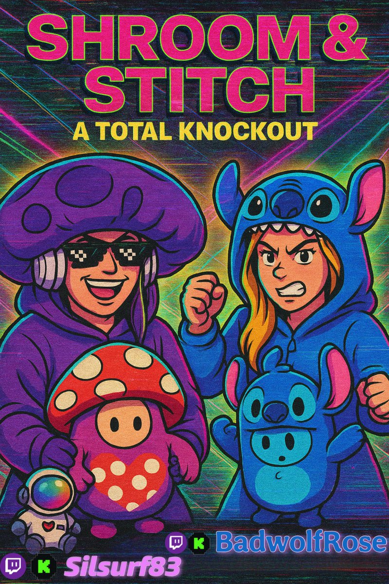 BadWolfRose4's tweet image. Its tiiiiiime!!!! @Silsurf83 and I are joining @SlowpokeFelitos 4th Annual Fall Guys Extravaganza right meooooow!!!!
🟢 kick.com/BadWolfRose
⏰ tiktok.com/@bad_wolfrose
🟣 twitch.tv/bad_wolfrose