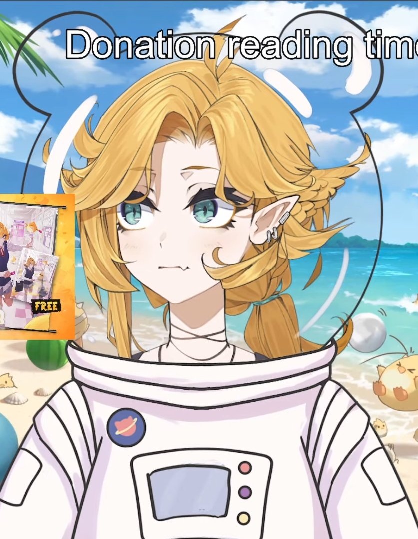 DokisFish's tweet image. Doki you're an absolute sweetheart, this heart to heart with chat is adorable and we love you so much
But it's hard when you're still in your silly ass space suit