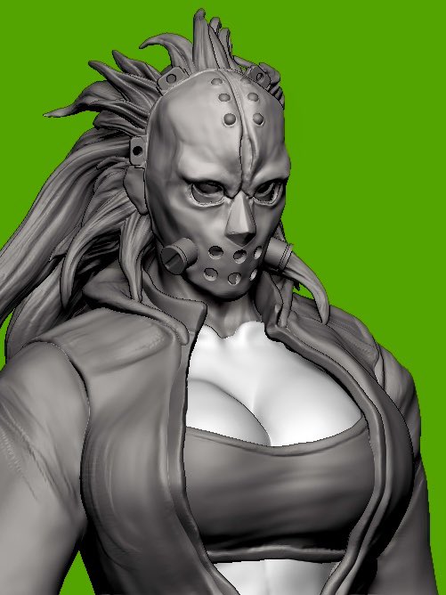 それはまだ……混沌の中
#ドロヘドロ #zbrush #dorohedoro