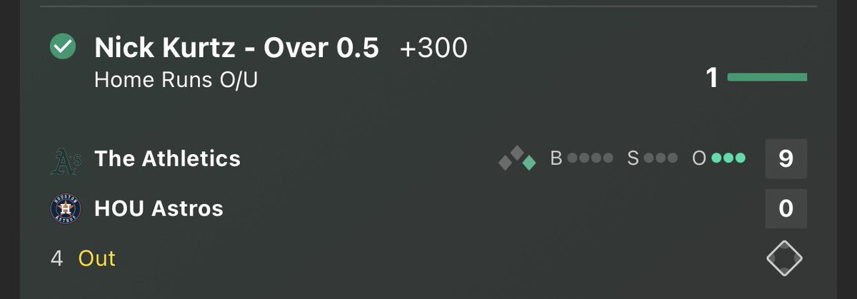 __LordPenguin's tweet image. The Home Run Model is already in the green for the day with plenty of guys still to go ✅
We cashed 5 already ⬇️
✅ Mike Tauchman HR +630
✅ Kyle Stowers HR +420
✅ Kyle Schwarber HR +195
✅ Nick Kurtz HR +300
✅ Giancarlo Stanton HR +250