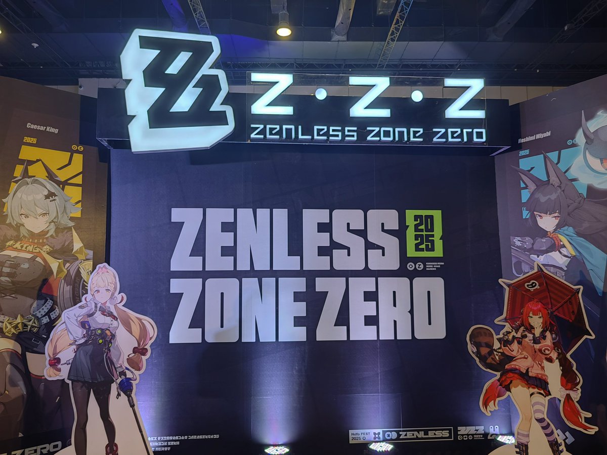 aetherchocomilk's tweet photo. HOYOFEST ZZZ #HoYoFEST2025 #HoYoFESTZZZ #zzzero https://t.co/U5jWbim2cE
