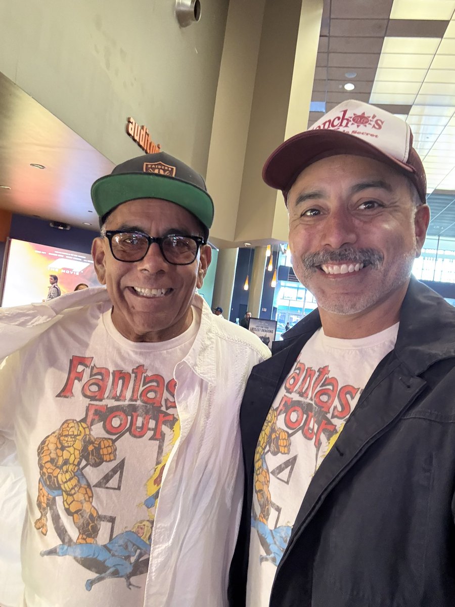 latino_slant's tweet image. With Pops! #FantasticFour have a great weekend everyone!
