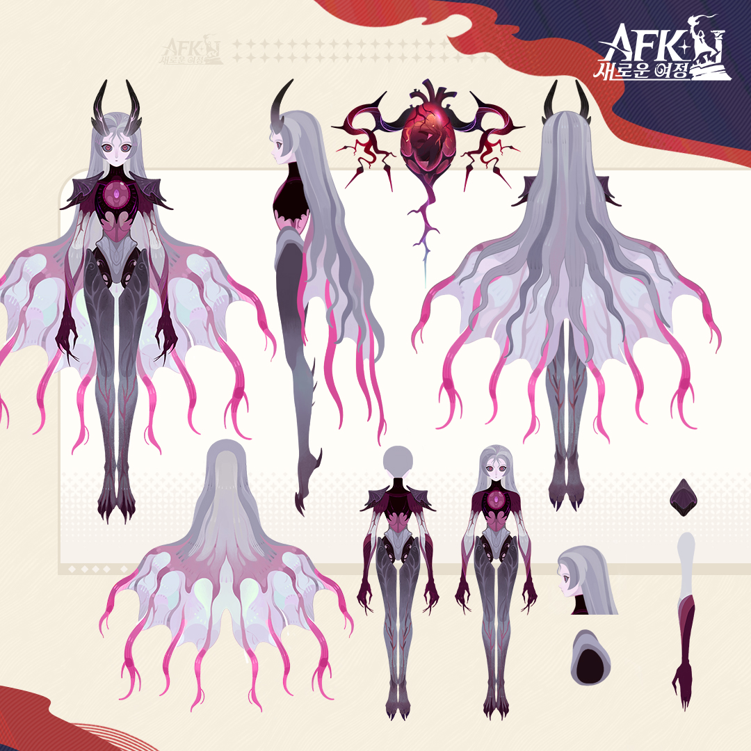 AFK_journey_KR's tweet image. [개발자 노트] 기생의 씨앗 - 시타

차가운 어둠 속, 흡수의 씨앗이 굼틀거립니다.

감정 없는 눈동자, 포식자 같은 본능. 시타와 마주치는 순간 이미 늦었습니다.

#AFK새로운여정 #시타