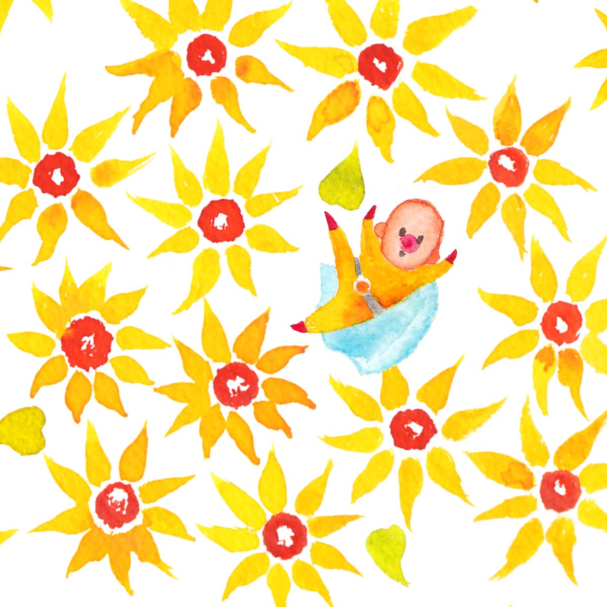 op_aroe's tweet image. 暑いので夏の花を🌼
アクリルパネルにしたから、凄く涼し気✨
年中デスクの上に飾ってるけどね✌
