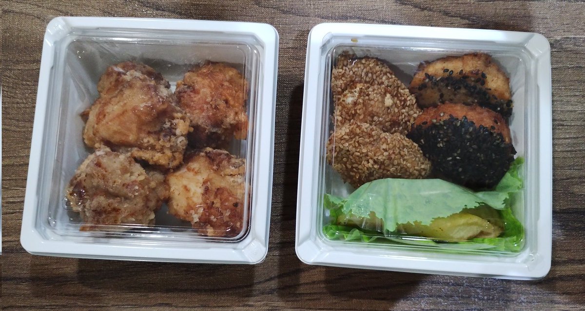 mzkatz1413's tweet image. きたかいマルシェにて。
cafe福さん。
お目当てのナポリタンと
大分風唐揚げをゲット。
一周まわってきたら
ナポリタンが売切てた💦
先に買っておいてよかったよ。
そしてナゲットとハンバーグと迷って
お店でなかなかお目にかからない
チキンナゲットを選ぶ。
