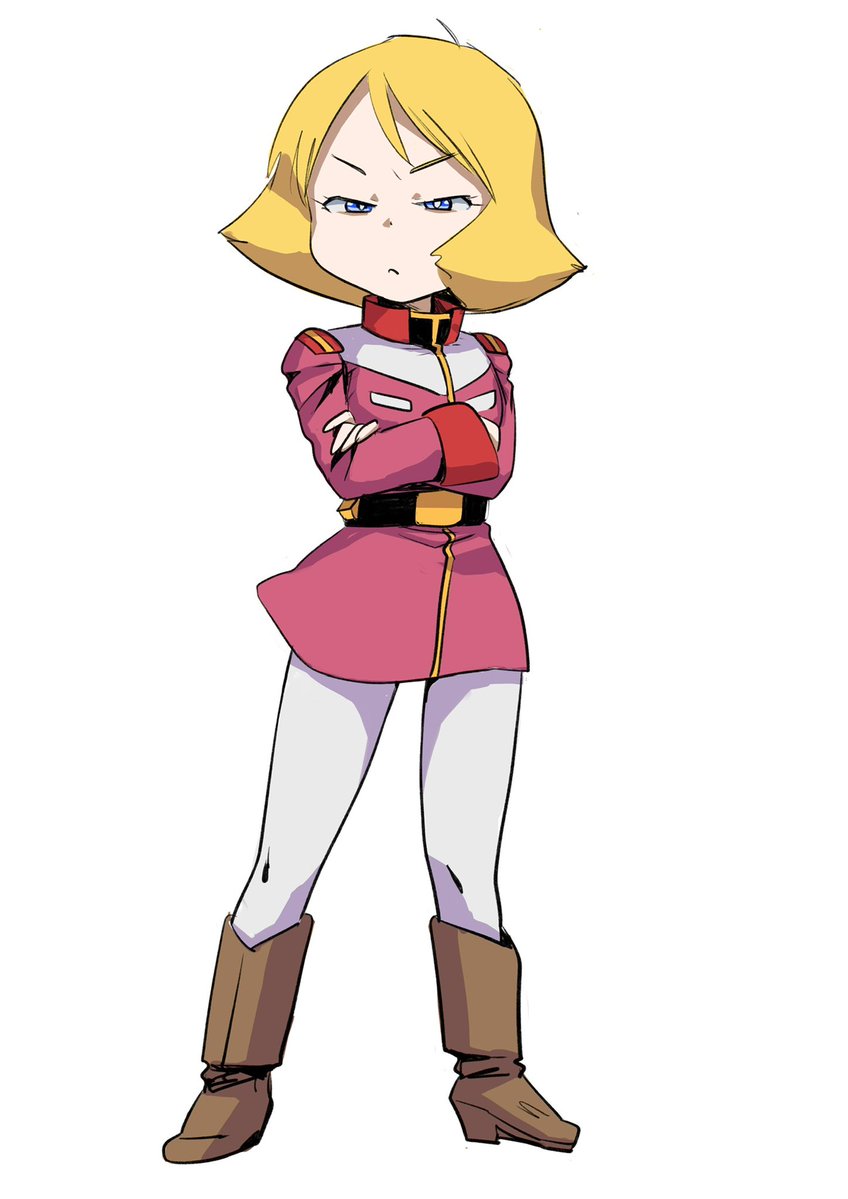 DKarasuke's tweet image. ラクガキ（セイラさん）　ワガママ姫様という路線もイケる気がしている今日この頃。