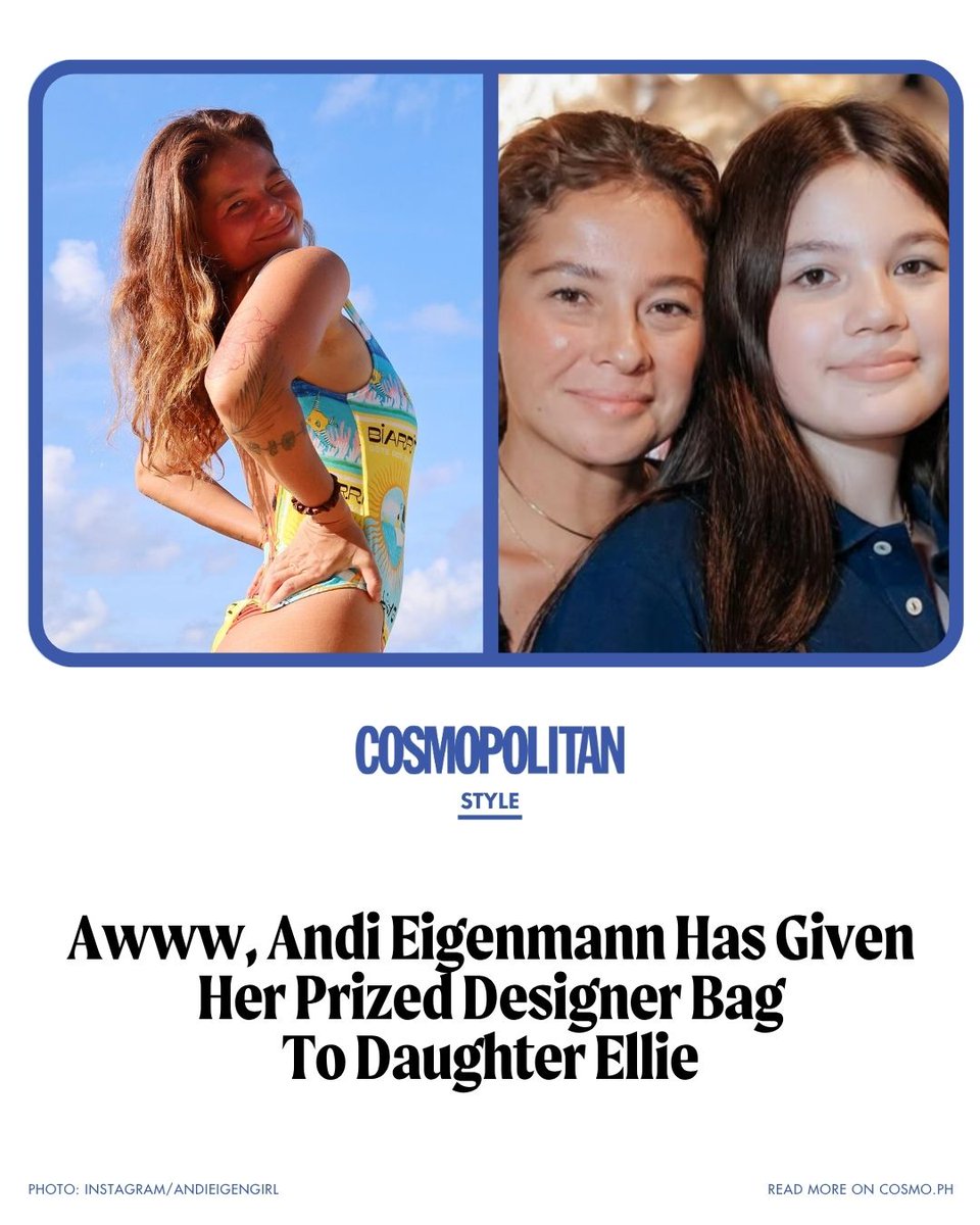 cosmo_ph's tweet image. #AndiEigenmann first bought it with her Agua Bendita money.
READ MORE: bit.ly/3IKaHG5