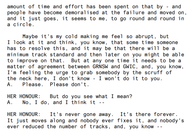 susanamet's tweet image. #Drakeinquiry transcript
"issue has been on the plate since 2017, "You will have a minimum track standard," despite the fact that in the absence of an agreed one everyone continued racing anyway, which seems a bit odd" - Hon Lea Drake
#bangreyhoudnracing
nsw.gov.au/sites/default/…
