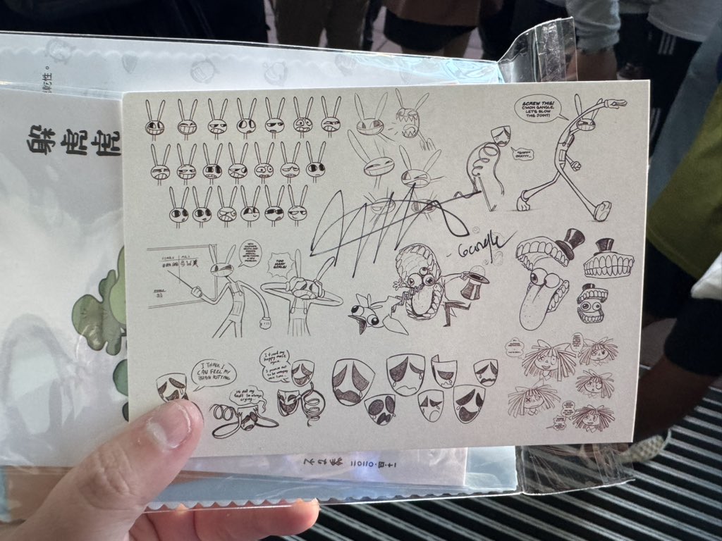 I got gangle! Which I don’t have so it’s awesome!!!!