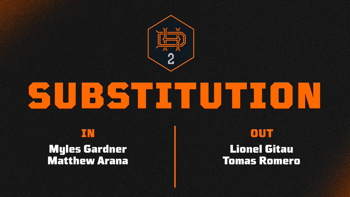 houstondynamo2's tweet image. 74' | Gardner and Arana hops in for Gitau and Romero