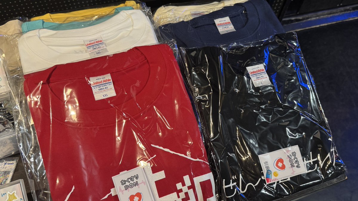 本日のLIVEより 完売していたTシャツ、復活しています❤️‍🔥 また、T