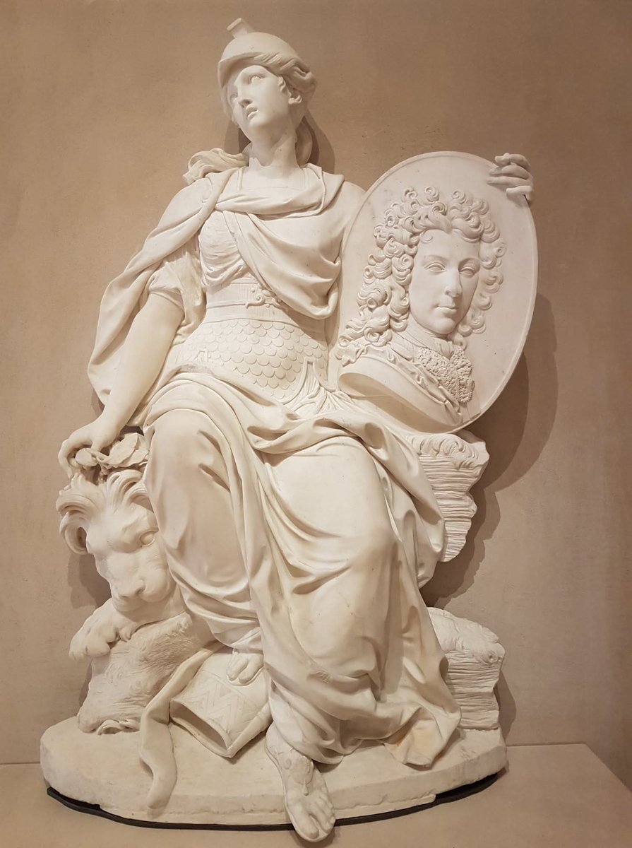 stefdesvosges's tweet image. Musée du Louvre : monument funéraire de François Louis de Bourbon prince de Conti œuvre de Nucolas Coustou, il provient de l'église Saint-André des Arts