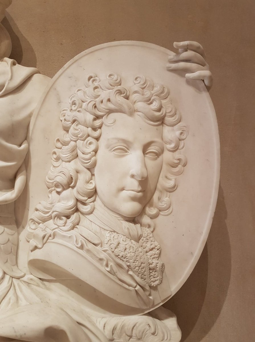 stefdesvosges's tweet image. Musée du Louvre : monument funéraire de François Louis de Bourbon prince de Conti œuvre de Nucolas Coustou, il provient de l'église Saint-André des Arts