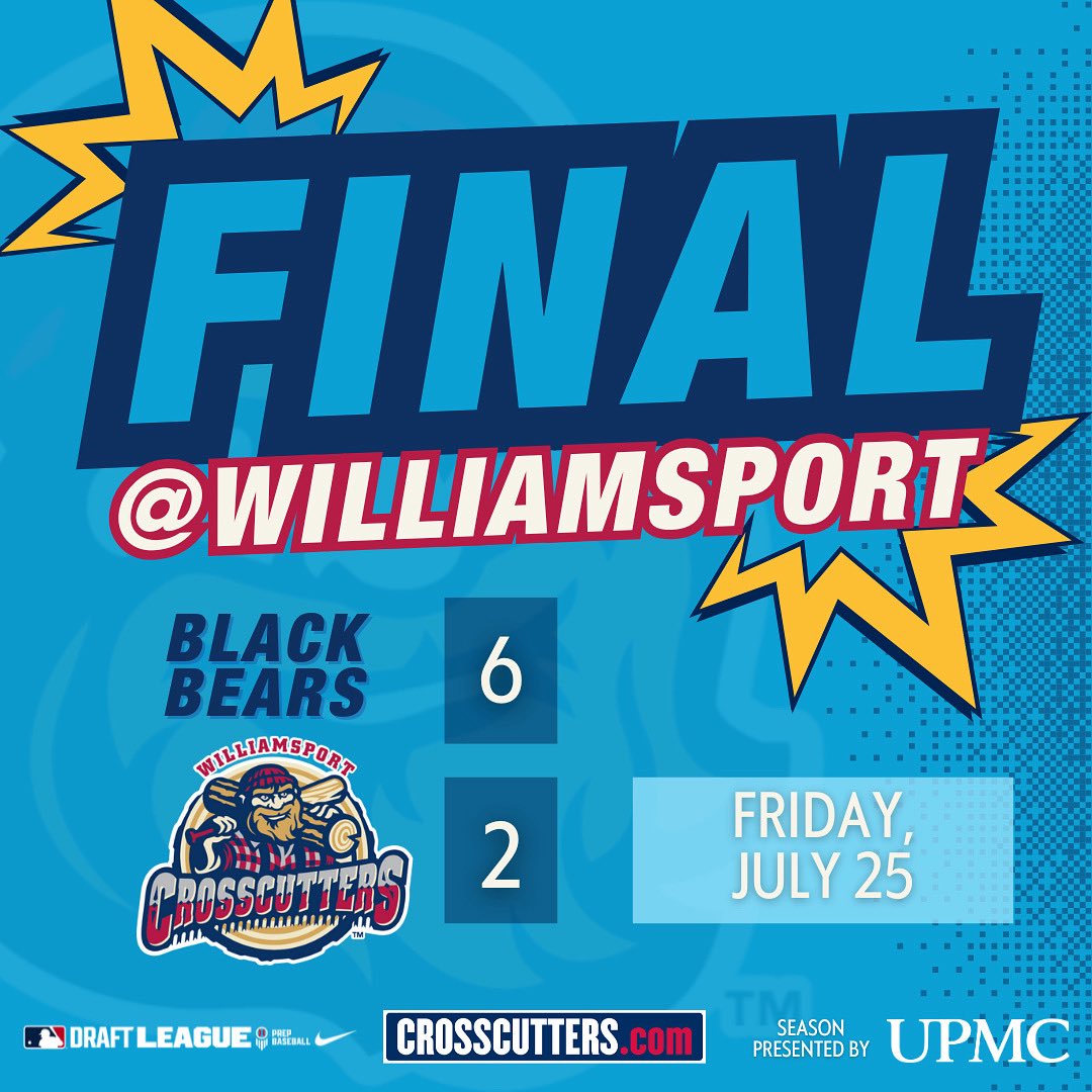 crosscutters's tweet image. Final in 5 innings due to rain.