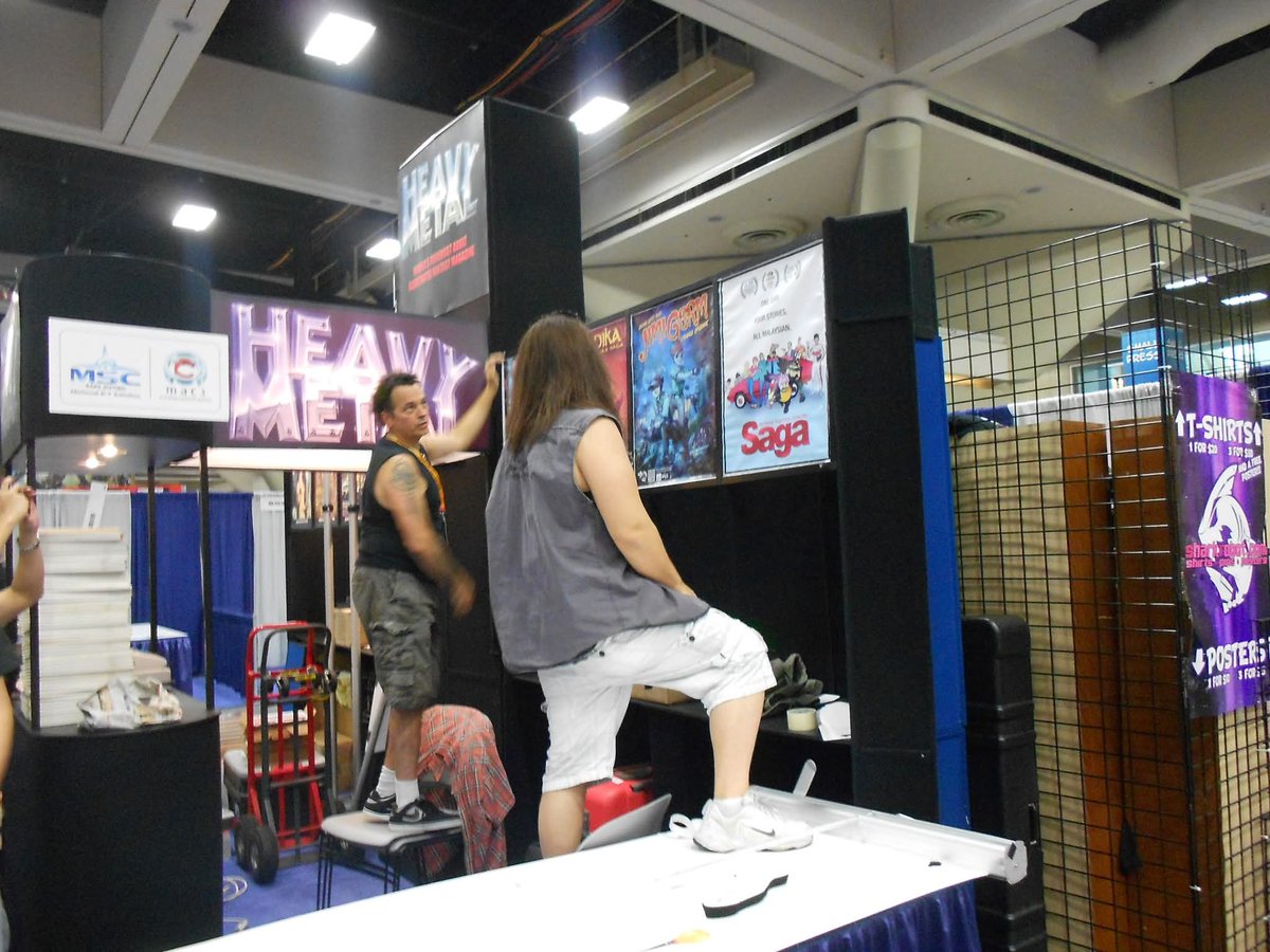 Akmal 'Kucha' Aziz π (@akazkucha) on Twitter photo It's that time of year again.. SDCC! My buddy <a href="/Nanzotaro/">Nanzotaro</a> will always remind me 2012 really did happen. So surreal.
Boothing with Kevin Eastman (Co-creator of TMNT & Heavy Metal publisher at the time) was my fanboy moment. Thanks <a href="/mymdec/">Malaysia Digital Economy Corporation</a> for all the support throughout the years. It's that time of year again.. SDCC! My buddy <a href="/Nanzotaro/">Nanzotaro</a> will always remind me 2012 really did happen. So surreal.
Boothing with Kevin Eastman (Co-creator of TMNT & Heavy Metal publisher at the time) was my fanboy moment. Thanks <a href="/mymdec/">Malaysia Digital Economy Corporation</a> for all the support throughout the years.