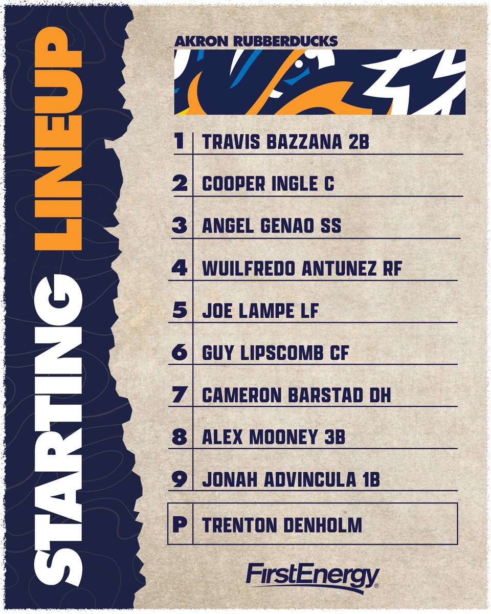AkronRubberDuck's tweet image. Friday 🦆

First pitch at 7 PM in Harrisburg