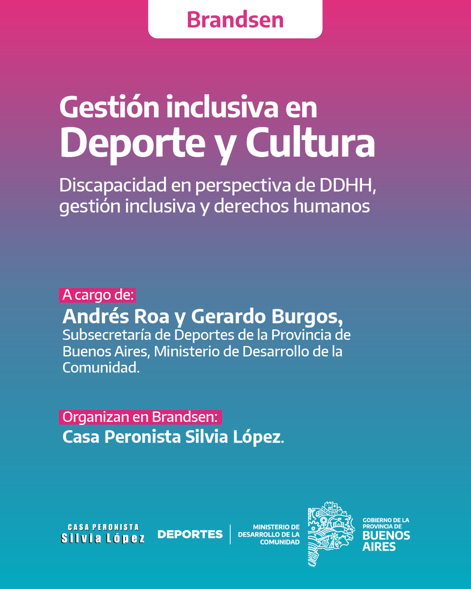 Subsecretaría de Deportes tweet media