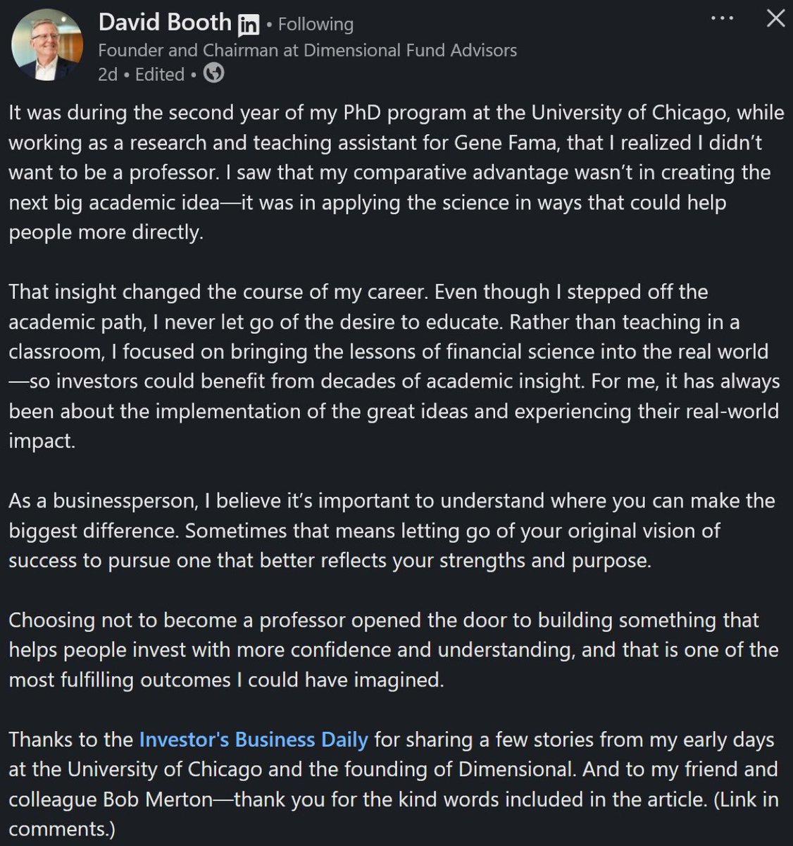 To be successful, it’s important to understand your comparative—and competitive—advantage 👇🏽