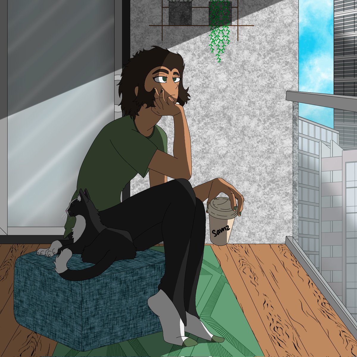 Tiny_Menace69's tweet image. Attack on @Sammywammy33881 
#artfight2025