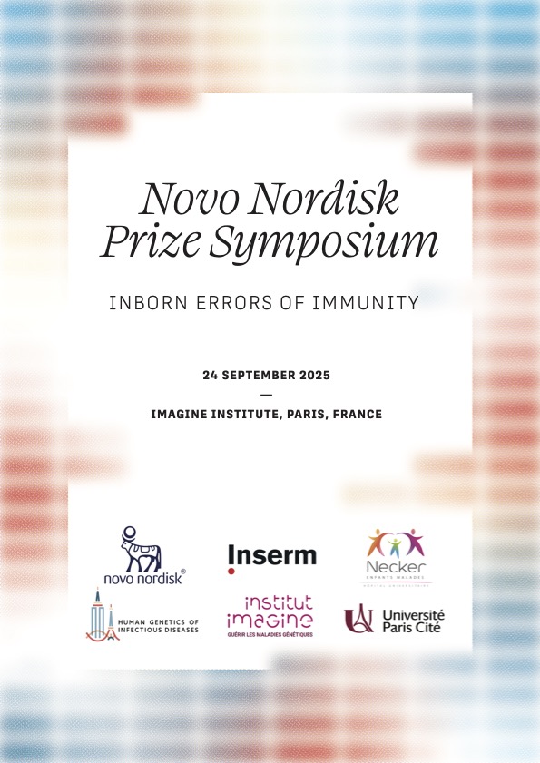 casanova_lab's tweet photo. 1/ Join us on 24 Sept 2025 at the @InstitutImagine in Paris for the Novo Nordisk Prize Symposium: Inborn Errors of Immunity. Registration is free at: https://t.co/eBCD1HjwGf https://t.co/TLiBtm4xbR