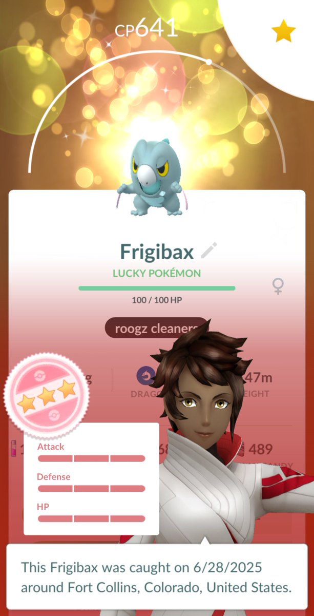 FillainPoGo's tweet image. SHUNDO FRIGIBAX! Thank you @Ethan_Cummins11 !

#PokemonGO
#PokemonGOApp
#shundo