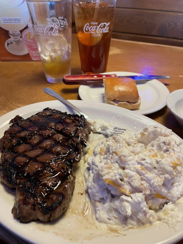 I missed sweet tea, and I was sick of fast food.

Also, I HATE eating alone!