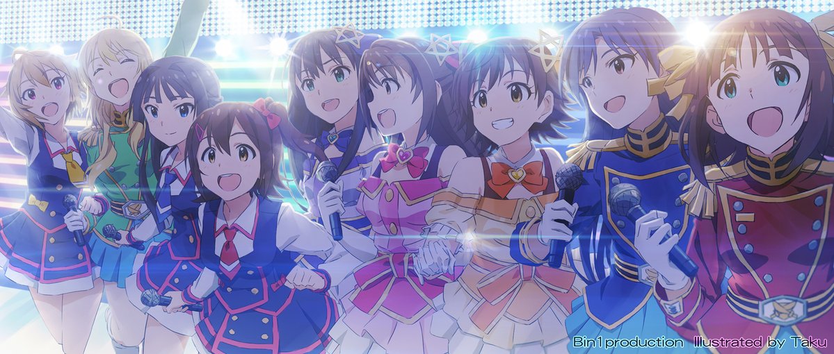 Bin1production's tweet image. #アイマス20周年おめでとう
