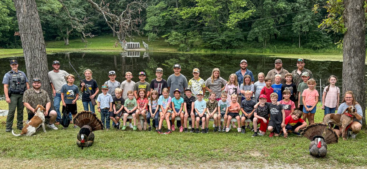 Re-energized Local NWTF Chapter Hosts Youth Outreach Event
The NWTF State Fair Strutters Chapter  has catalyzed the next generation of chapter volunteers, during its NWTF JAKES Day event — hosted July 19 — at the Oak  Hill Coon Club near Cole Camp, Missouri.