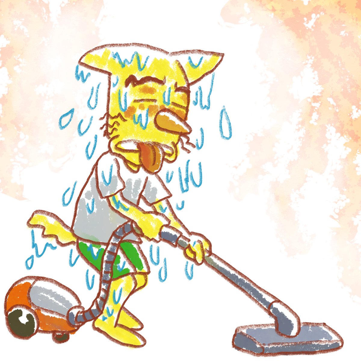 ebohdarchan's tweet image. おはようございます☀️
昨日は暑かったけど掃除がんばりました。
水を頭からかぶったような汗が出てビックリ💦
掃除の後はシャワーに直行!
掃除機も暑かっただろうな。
#いいねで気になった人フォローする