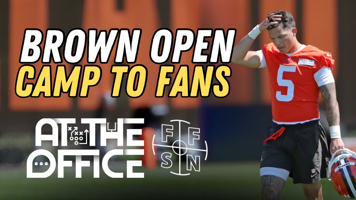 Noaholson77's tweet image. Check out all my thoughts on #Browns training camp early today in the link below! #DawgPound @FansFirstSN
youtu.be/hDNBjeyScns