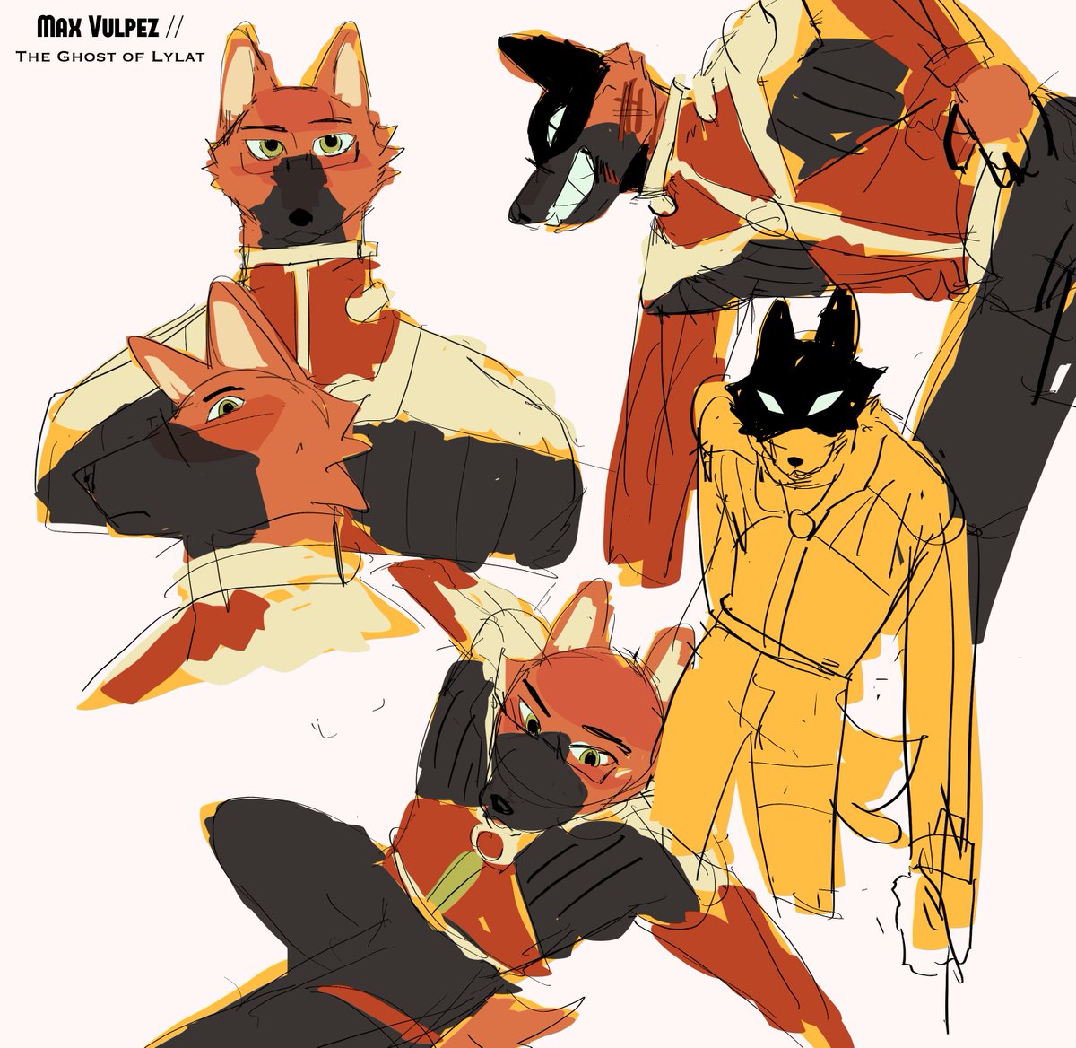 Egg3n's tweet image. Star fox Oc