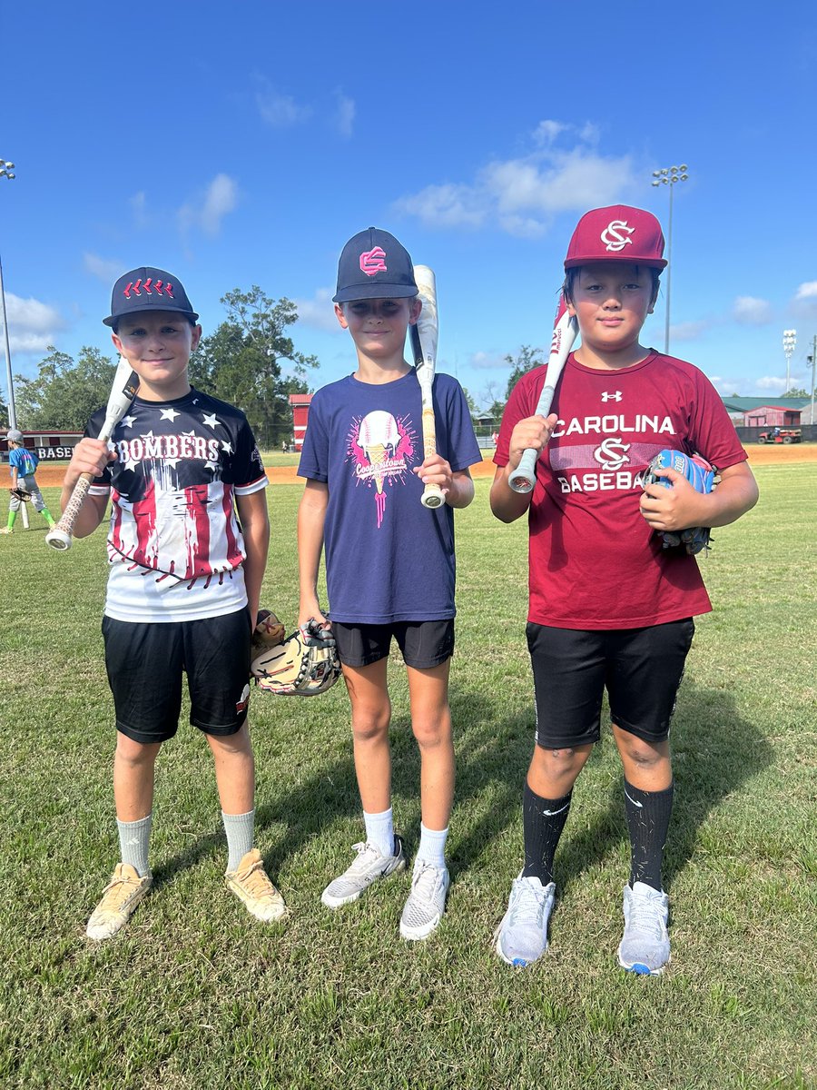 Kids Camp is full of Big Swings, Great Kids &amp; Good Times! 

Day 1 &amp; 2 in the 📚!

Day 3 Tomorrow Morning! 

Game Play &amp; Slip N’ Slide! 

Future is Bright in Warhorse Country! 

#HorsesBSB ⚾️🐴