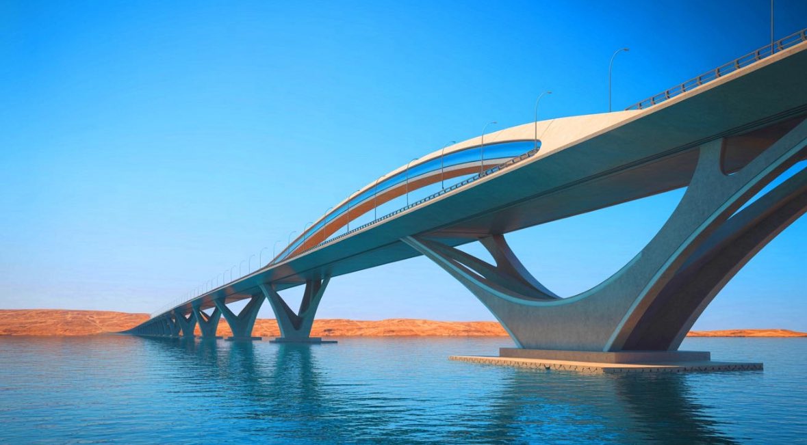 🇪🇬 🇸🇦 | L’Égypte et l’Arabie saoudite prévoient la construction de leur première liaison ferroviaire à grande vitesse, reliant Charm el-Cheikh à Ras Al-Sheikh Hamid via un pont traversant la mer Rouge et passant par l’île de Tiran. 

Ce projet, estimé à 4 milliards de dollars