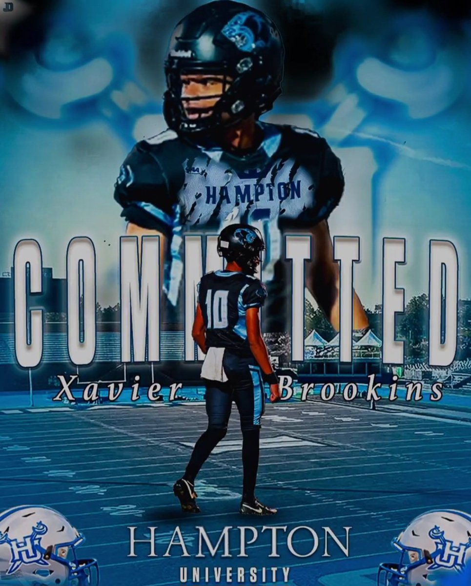 SVPHSAthletics's tweet image. SIREN ALERT 🚨

Huge congratulations to our senior quarterback Xavier Brookins on his commitment to play College Football at Hampton University!  @Pallotti_HS is very proud of you! @SunVarsity @WashPostHS @laurelleader @miaasportsnews @Xman_qb @hupirates_fb #TheSVPway