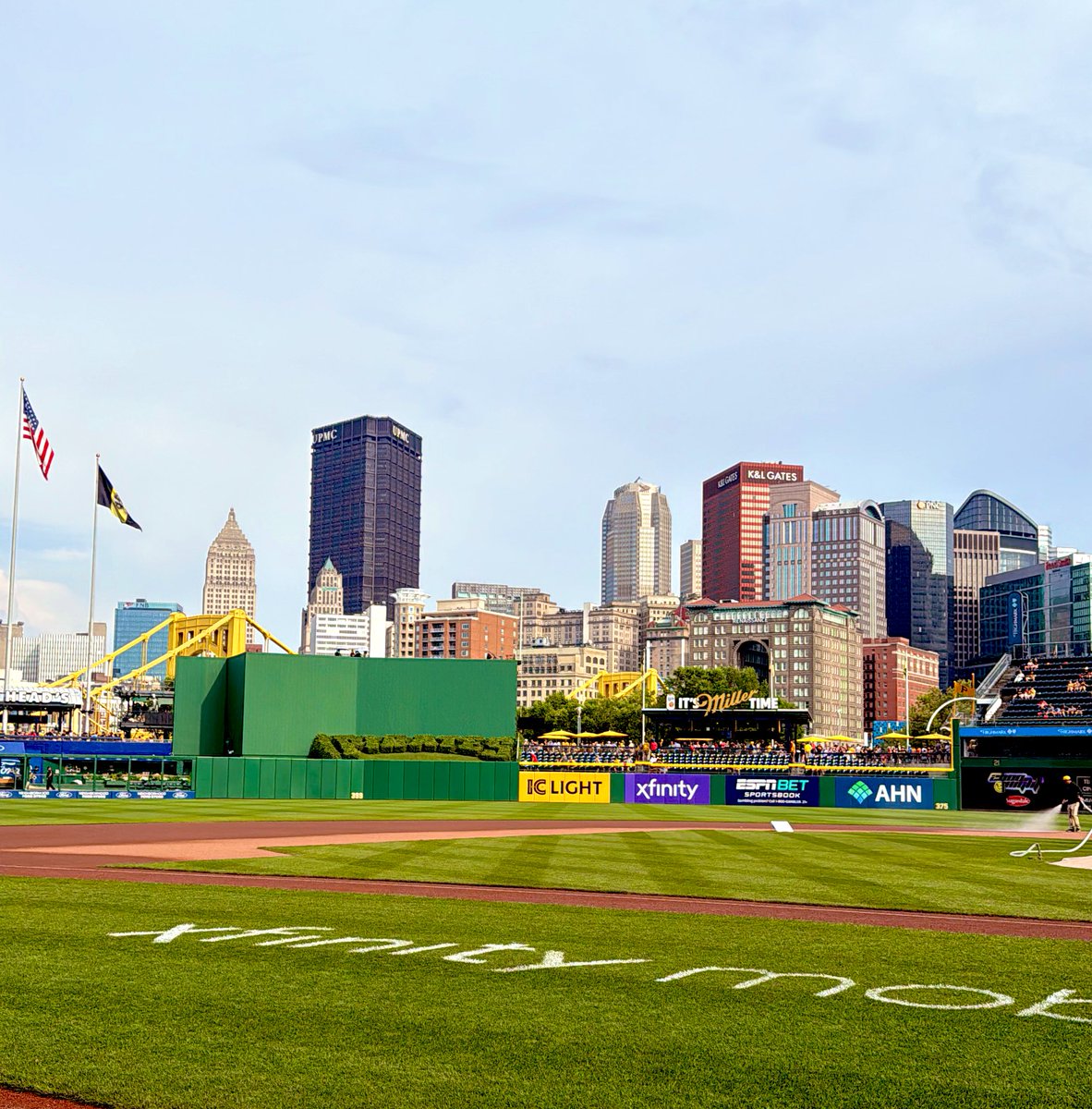 Great place for Pablo to hit some moonshots! ⚾️💥 #pncpark