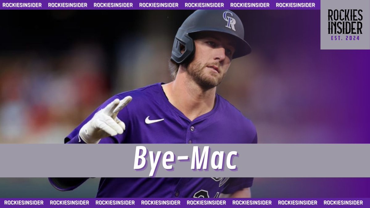 PatrickDLyons's tweet image. Ryan McMahon has been traded to the New York Yankees.
🟣What did the Rockies receive?
🟣What are the Yankees actually getting?
🟣What's next for Colorado?
LIVE right NOW on YouTube: youtube.com/watch?v=xdNmM6…