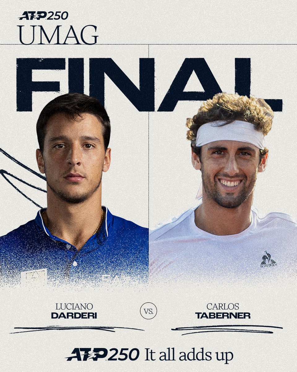 ATPTour_ES's tweet image. Día de definiciones en Umag 🔖
🇪🇸Taberner jugará su 1ª final ATP, 🇮🇹 Darderi buscará su 4° 🏆 en el circuito 💥
@CroatiaOpenUmag | #CroatiaOpen
