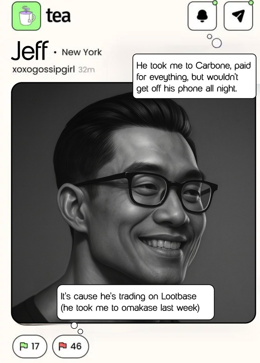 LootbaseX's tweet image. This Tea app is getting out of control.