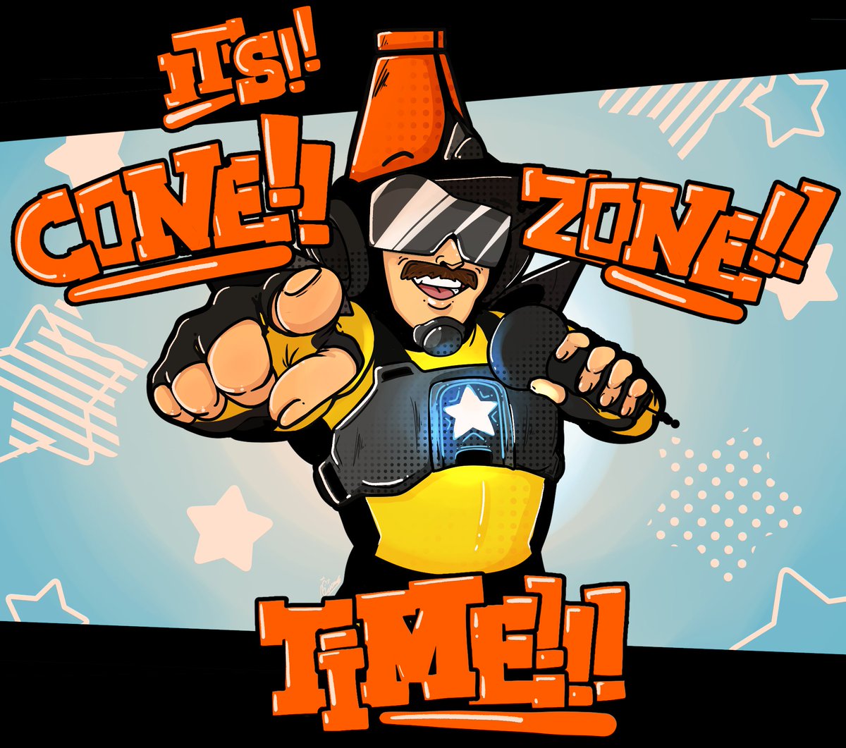 King_Corvus's tweet image. Coming straight from your house!
Mr. Sung's!! Cone!! Zone!! Time!!!